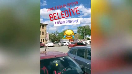 Iğdır Belediyesi Survivor yarışmacısı için oy istedi