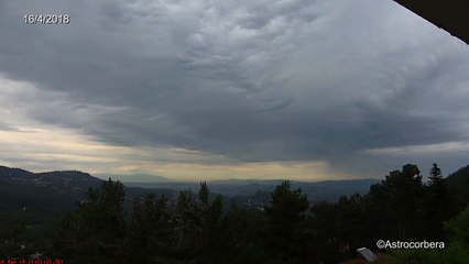 Time-lapse 16/4/2018, Último día de lluvia, ahora solecito toda la semana.