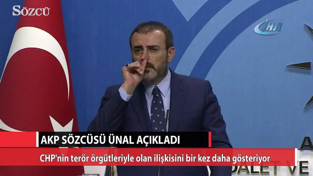 AKP MYK Toplantısı sona erdi! AKP Sözcüsü Ünal açıklamalarda bulundu