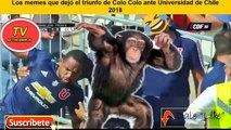Los MEJORES  memes que dejó el triunfo de Colo Colo ante Universidad de Chile