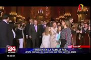 España: reina Letizia “empujó” a su hija para que pose junto a su abuela Sofía