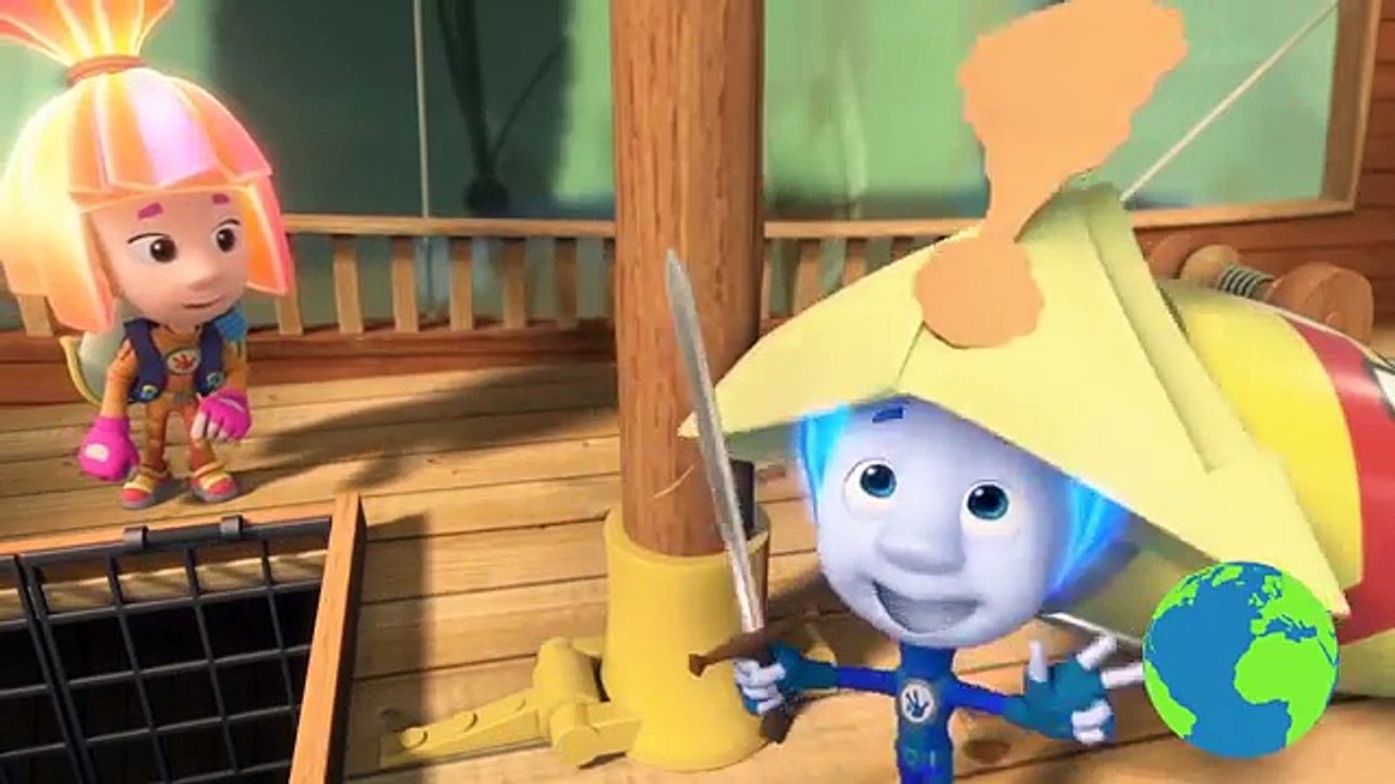 Фиксики - «Кораблик - вокруг света!» Фиксики на разных языках