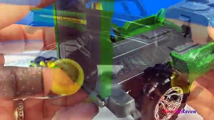 UNBOXING JOHN DEERE MIGHTY MOVERS OFF-ROAD LAUNCHER WITH TRAILER AND STORY WITH CHUCK AND FRIENDS