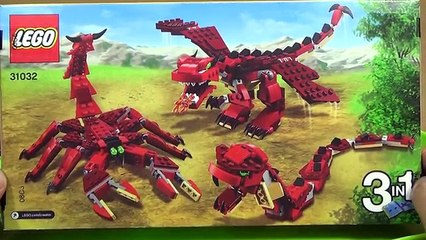 레고 31032 레드 전갈 스콜피온스 크리에이터 3in1 조립 리뷰 Lego Creator Red Scorpion