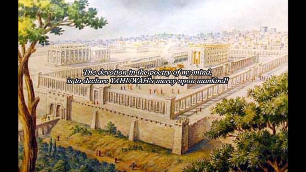 My poem, Esteemed be Yahushua. He is Yahuwah's mercy upon mankind