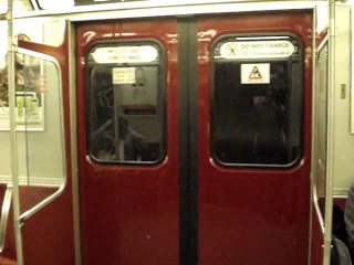 T1 TTC Subway car "5050" from Kipling to St. George  Station (Part1)