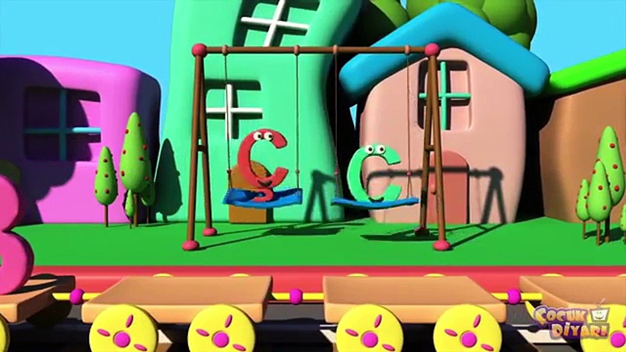 Sevimli Tren Hodo ile Alfabe Öğreniyoruz (1-2-3 TÜM BÖLÜMLER) - Okul Öncesi - ABC ŞARKISI