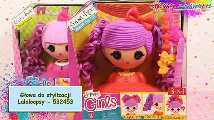 Lalaloopsy Girls - Doll Styling Head / Głowa do Stylizacji - Peanut Big Top / Fistaszka - 532453