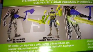 Terrorax Explosión Max steel 2017