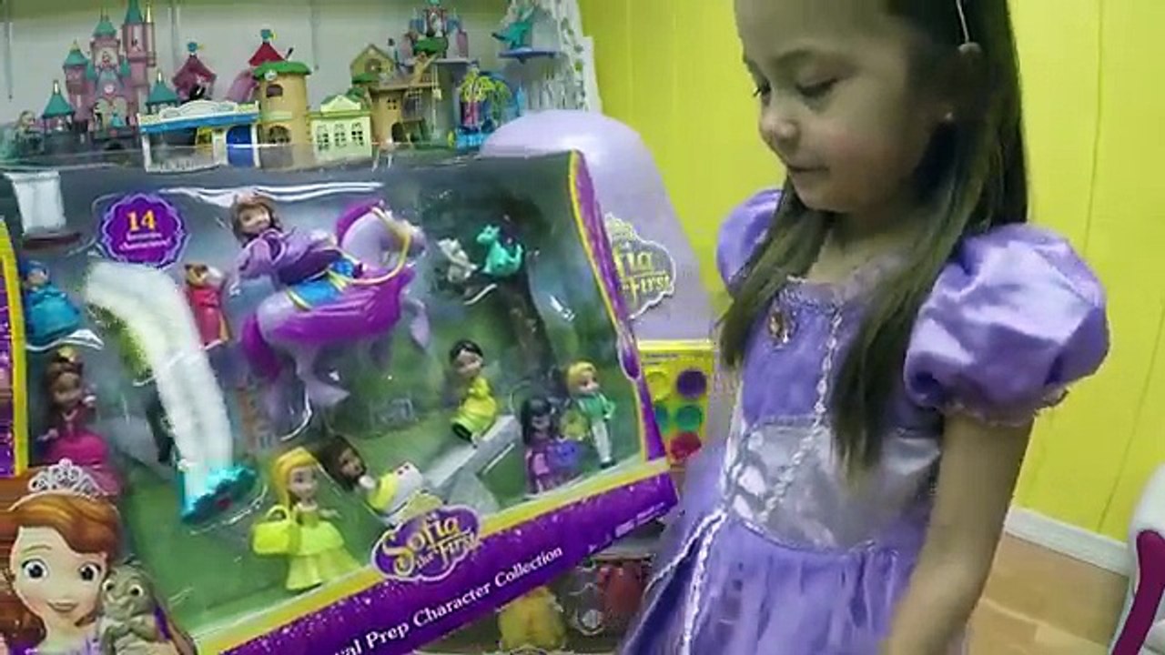 Worlds Biggest Sofia the First Egg Surprise Opening Disney Junior Toys ...