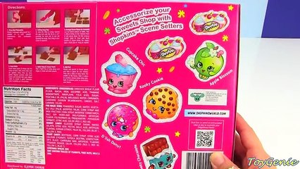 Shopkins Gingerbread House Kit Sweets Shop with Kooky Cookie and More