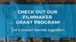 FILMMAKER GRANT PROGRAM: Let's Create Stories Together