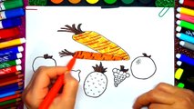 Renkleri Öğreniyorum | Meyve Boyama Sayfası ( Oyun Hamuru Evi )