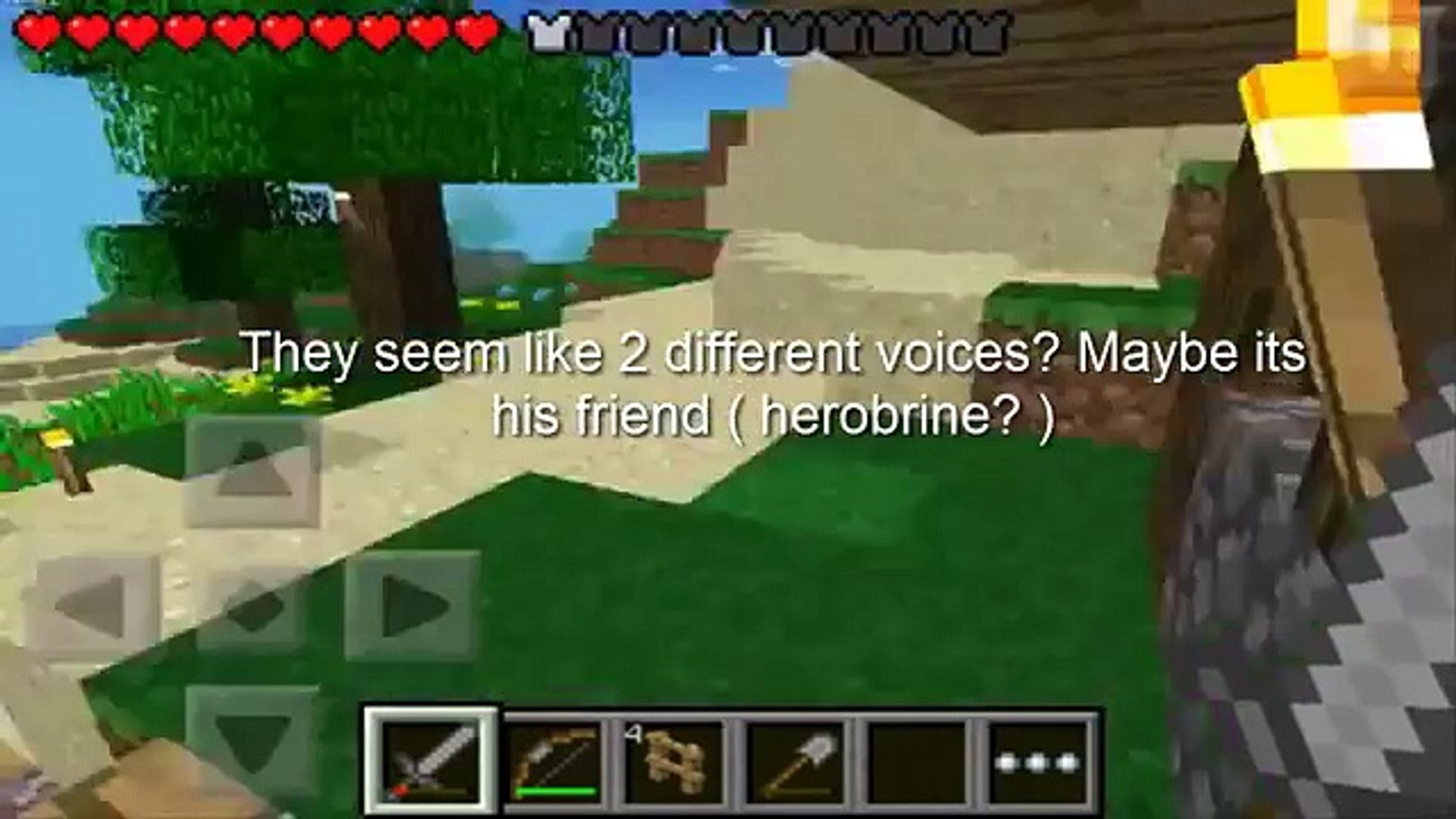 herobrine sightings minecraft pe