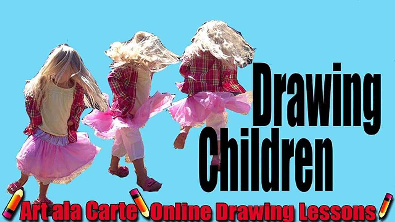 How to draw Childrens faces and expressions