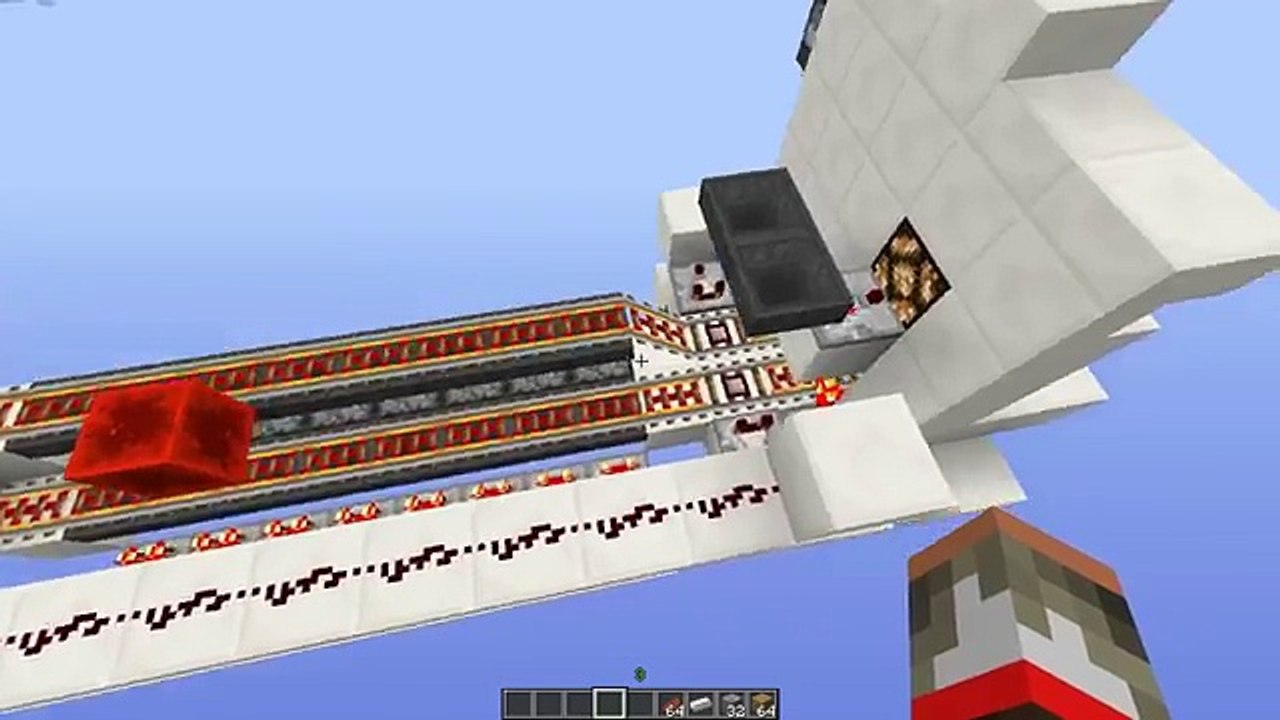 Fonderie extrèmement rapide - Minecraft tutoriel redstone