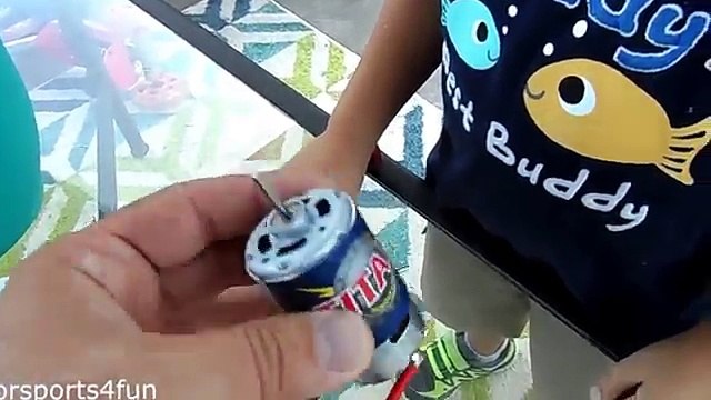 Power Wheels Motor Replacement Upgrade to 14 Volts Lipo Part 1