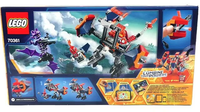 LEGO Nexo Knights Set 70361 - Macys Robo-Abwurfdrache / Review deutsch