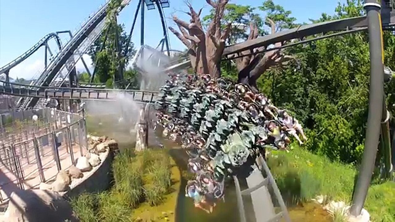 Raptor Roller Coaster POV B&M Wing Rider Gardaland Italy