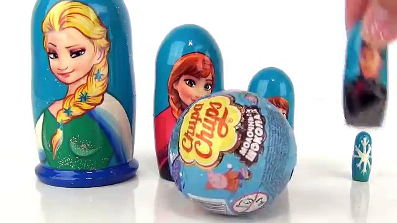 Disney Frozen Nesting Dolls with Olaf, Anna & Elsa - video Dailymotion