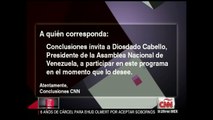 Fernando del Rincón invita a Diosdado Cabello a Conclusiones
