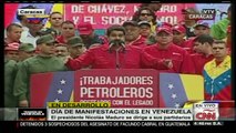 Maduro jura que medios internacionales no mostrarán imágenes de marcha