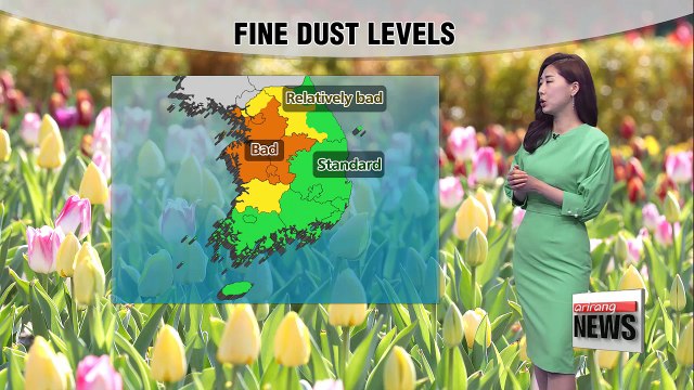 Chilly morning turning mild under bright skies, dusty in some parts _ 041718