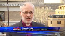 Obispos de la Iglesia Luterana de Finlandia entregan documento ecuménico al Papa