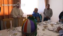 El Papa almuerza con indígenas mapuches