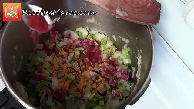 Harira Marocaine à la Viande - Moroccan Harira Soup - الحريرة المغربية