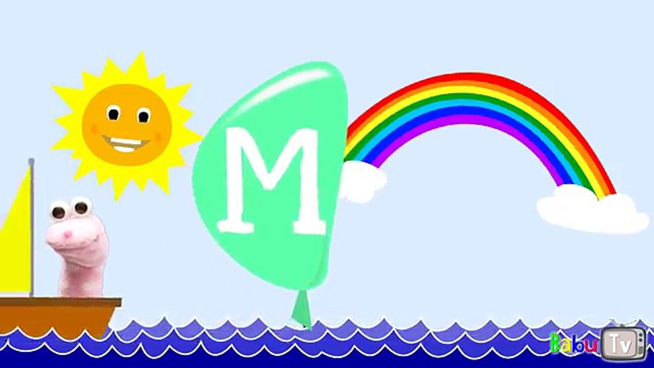 A to Z for children | ABCD Song | Learning Alphabet Balloon