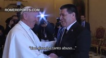 Presidente de Paraguay visita por cuarta vez al Papa en el Vaticano