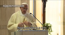 Papa en Santa Marta: Todos tenemos luchas que ponen en peligro nuestra salvación