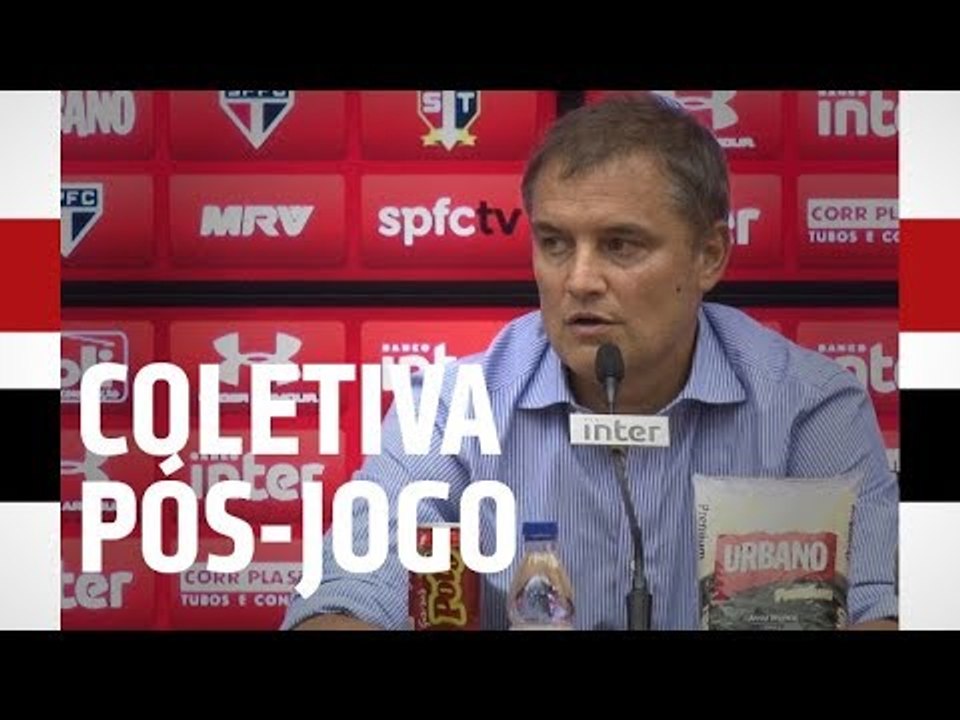 COLETIVA PÓS-JOGO: SPFC X PARANÁ | SPFCTV
