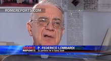 Federico Lombardi recuerda vivencias durante diez años como portavoz del Papa