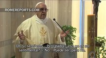 Papa en Santa Marta: Permitid al Espíritu Santo que os transmita su inquietud