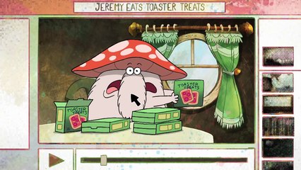 Harvey Beaks: Probando comidas