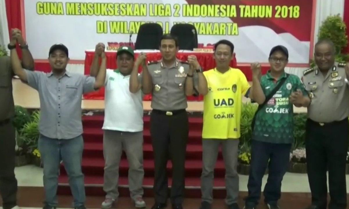 Suporter PSIM dan PSS Deklarasikan Perdamaian