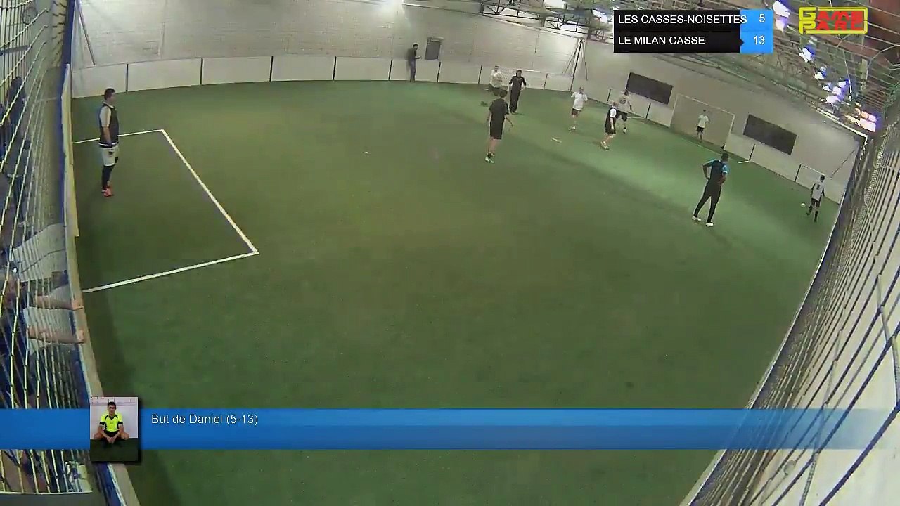 But de Daniel (5-13) - LES CASSES-NOISETTES Vs LE MILAN CASSE - 16/04/18 21:00 - LIGUE 3