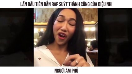 Lần đầu tiên bắn rap suýt thành công của Diệu Nhi