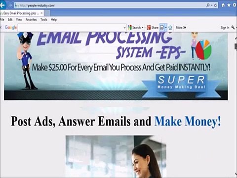 Email processing system | Email Processing jobs Proof How to make money at home!