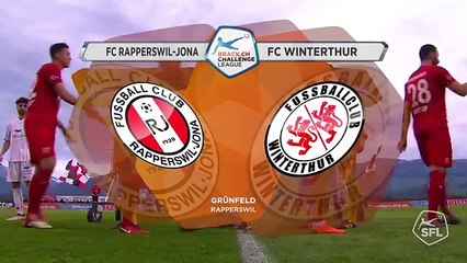 Rapperswil-Jona 3:1 Winterthur (Switzerland. Challenge League. 16 April 2018)