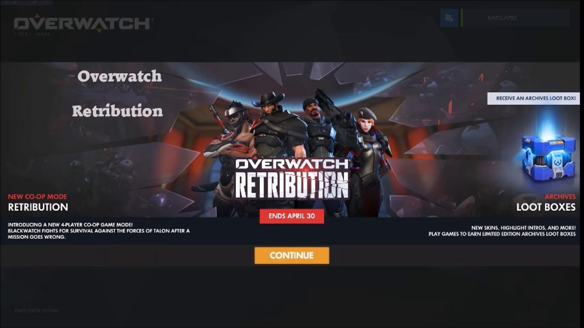Overwatch Retribution