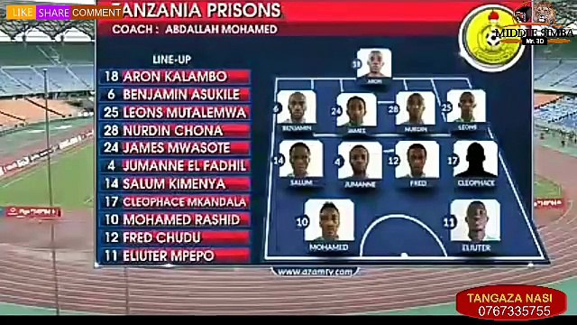 Simba 2-0 Tanzania prisons(FULL MATCH HIGHLIGHTS) VPL MATCH 16/4/2018