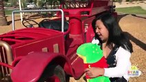 Ryan and Mommy Play Hide and Seek at Kids Playground with Gus the Gator