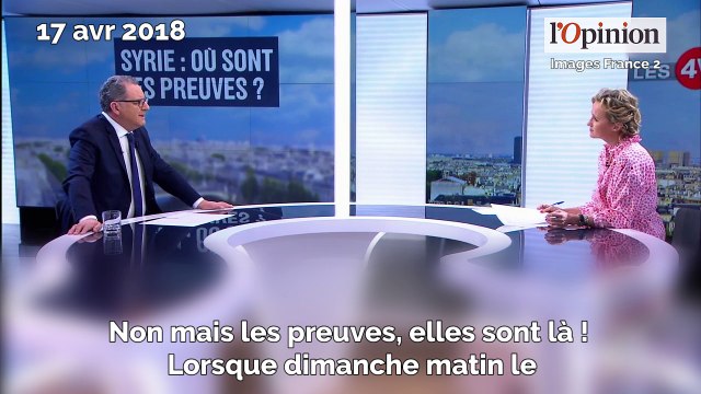 Armes chimiques en Syrie: «Les preuves ? Elles sont là !», martèle Richard Ferrand