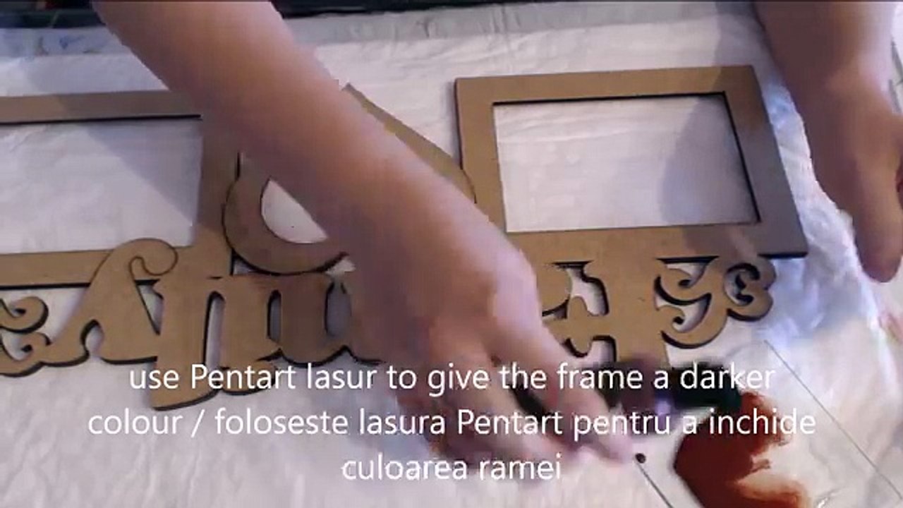 How to shabby chic and decoupage with custom printed rice paper