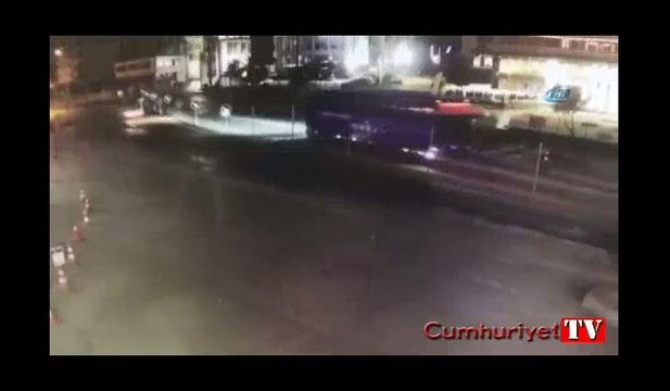 Emniyet Müdür Yardımcısının yaşamını yitirdiği kaza kamerada