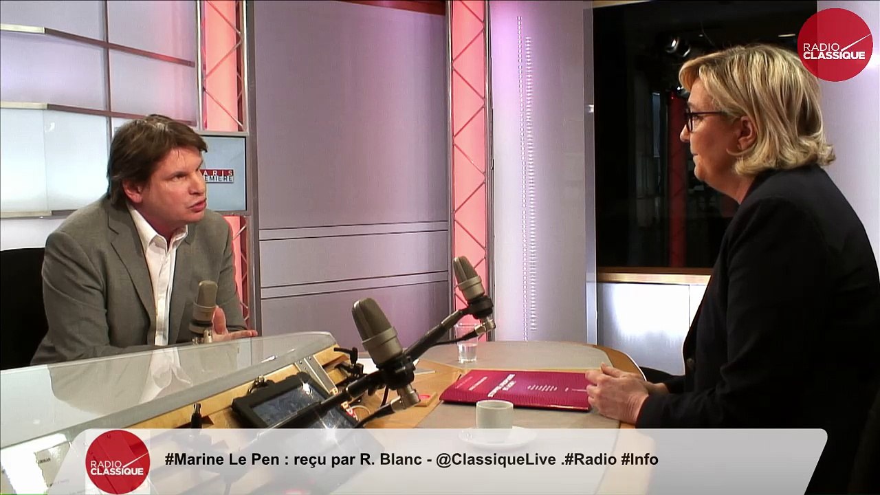 "Il n'y a aucune mesure qui puisse conduire à un abaissement de l'immigration dans ce texte" Marine Le Pen (17/04/2018)
