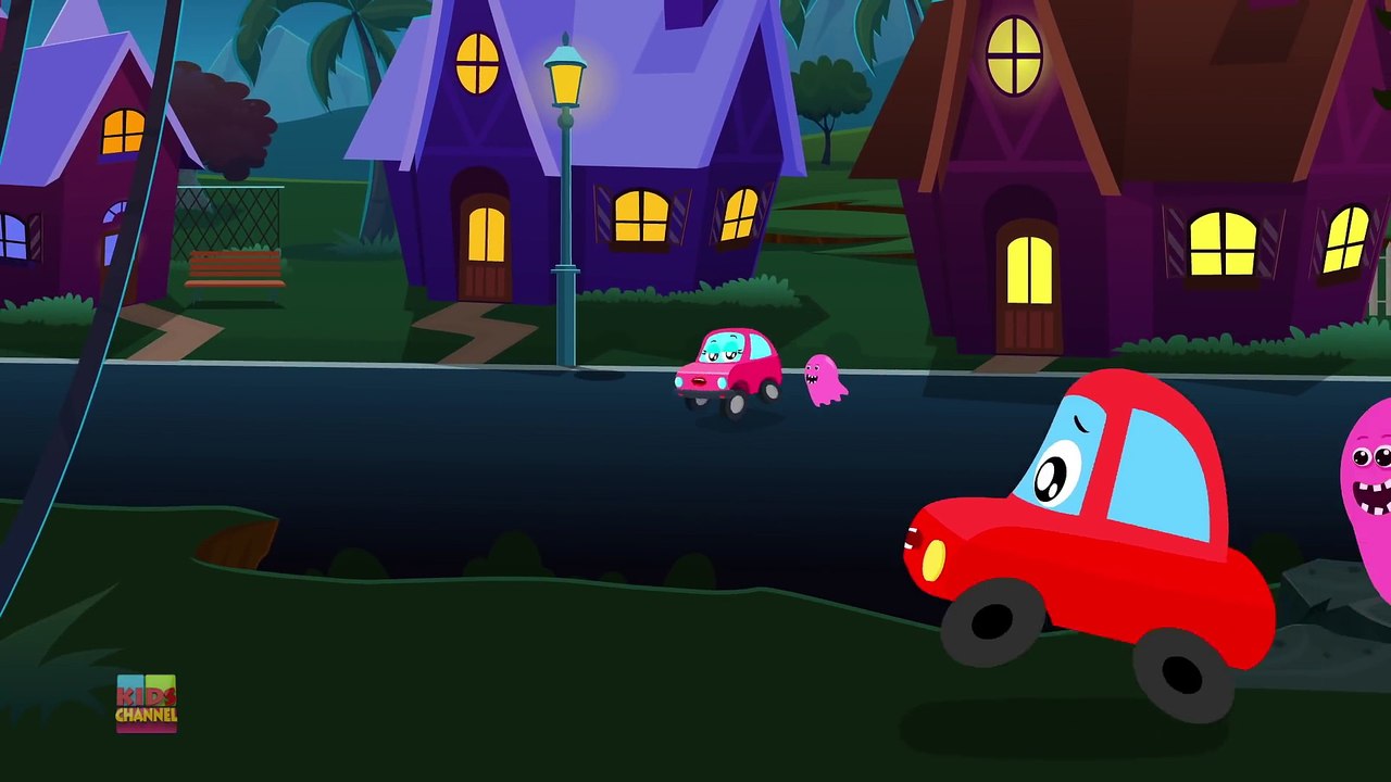 Little Red Car - Cartoon Videos And Songs For Children - Vehicles For Kids